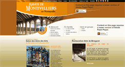 Desktop Screenshot of abbaye-montivilliers.fr